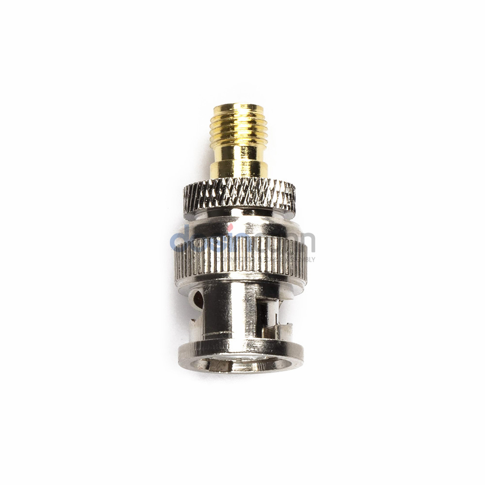 BNC Male to SMA Antenna Female Adapter Gold Plated Connectors