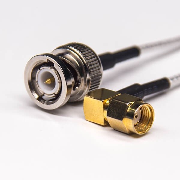 Professional 50ohm Straight BNC male to RP SMA male connector with vga lmr240  RG59 Rg11 coaxial cable