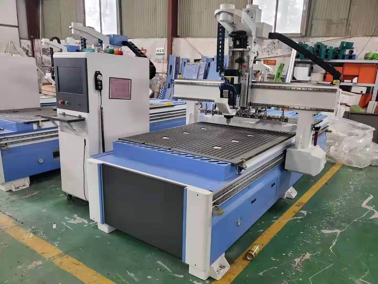 factory direct sale popular servo cnc router for kitchen cabinet door atc wood cnc router 1325 machine