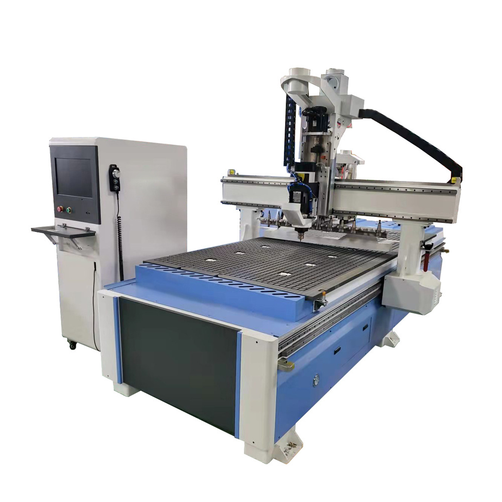 factory direct sale popular servo cnc router for kitchen cabinet door atc wood cnc router 1325 machine