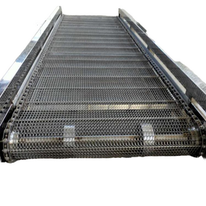 Metal Machine Full Automatic Stainless Steel 304/316 Food Grade Wire Mesh Conveyor Belt for Fryer and Conveyor