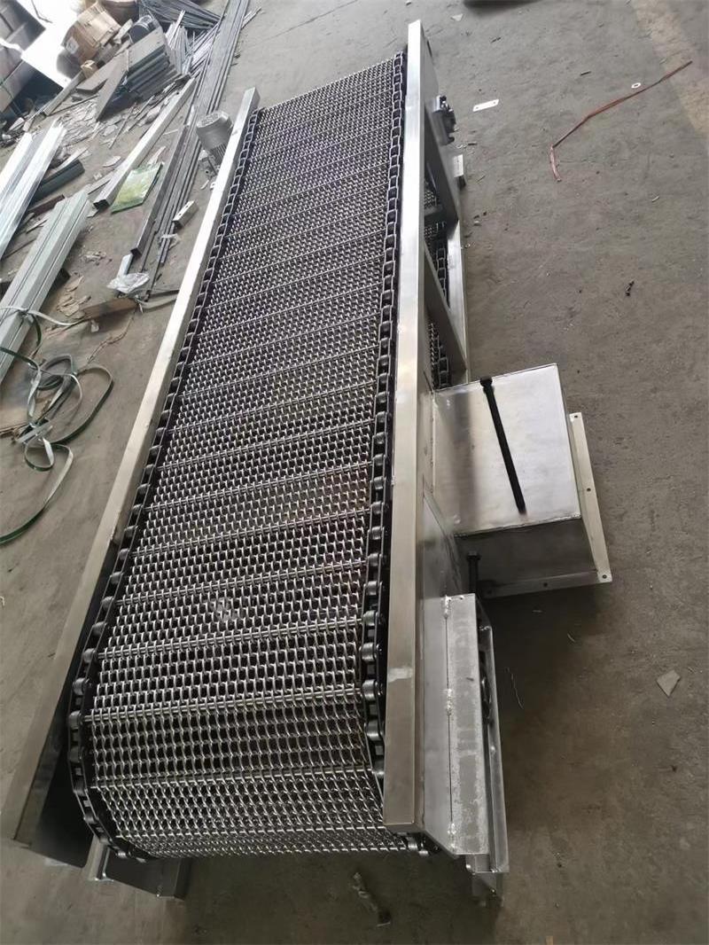 Metal Machine Full Automatic Stainless Steel 304/316 Food Grade Wire Mesh Conveyor Belt for Fryer and Conveyor