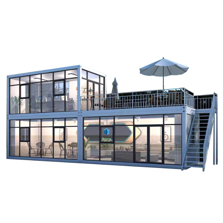 Steel Frame Building Prefab House Extendable Shipping Container House Suppliers