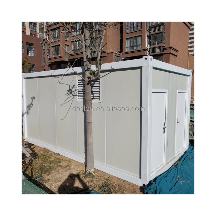 Fire Proof Flat Pack Storage Container House Portable Housing Unit Use Mobile Container