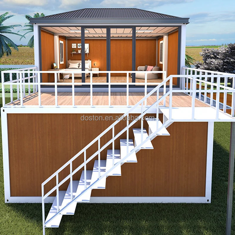 Detachable Prefabricated Prefab House Kits Mobile House Home Prefabricated Portable Flat Pack Container House Villa