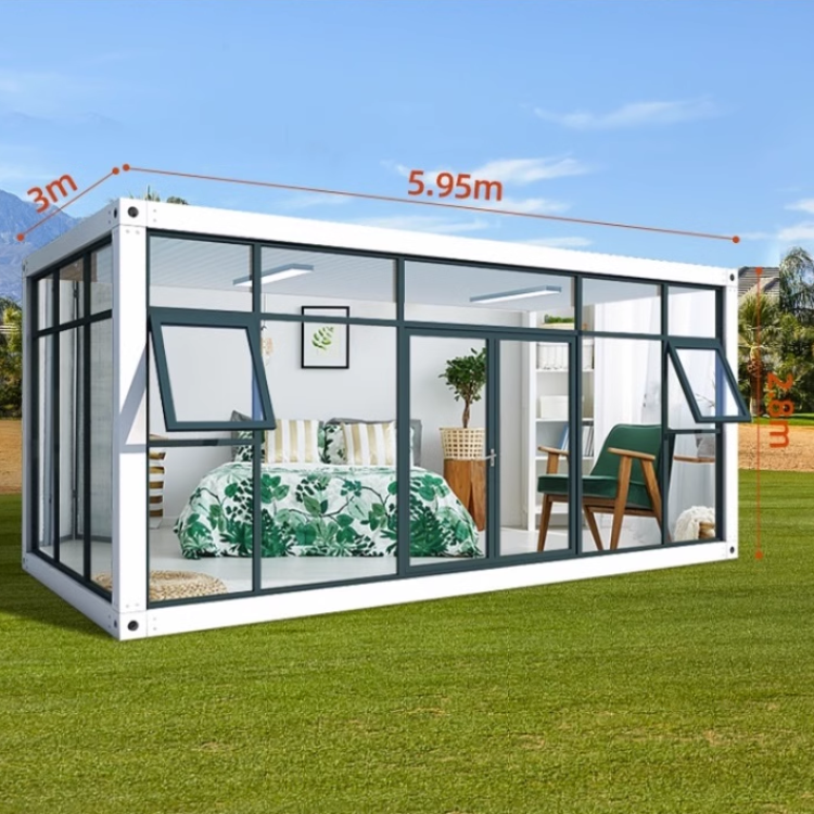 Steel Frame Building Prefab House Extendable Shipping Container House Suppliers