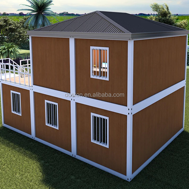 Detachable Prefabricated Prefab House Kits Mobile House Home Prefabricated Portable Flat Pack Container House Villa