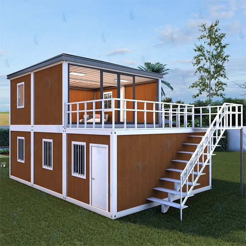 Detachable Prefabricated Prefab House Kits Mobile House Home Prefabricated Portable Flat Pack Container House Villa