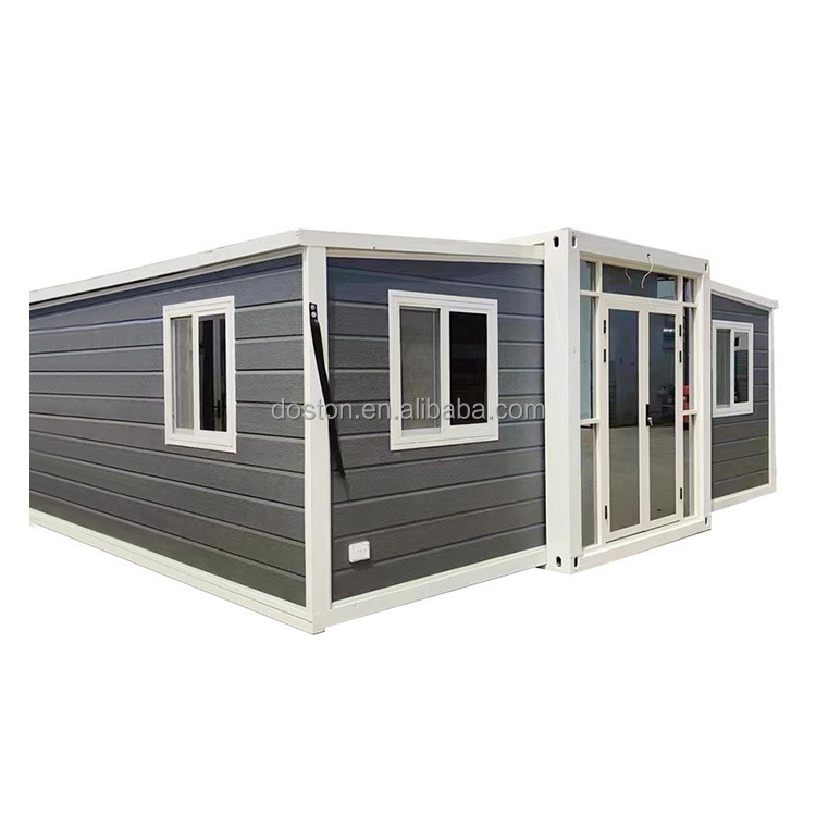 Granny Flat House Mobile Prefab Expandable House Duplex House Prefabricated 40FT Folding Container Home With Full Bathroom