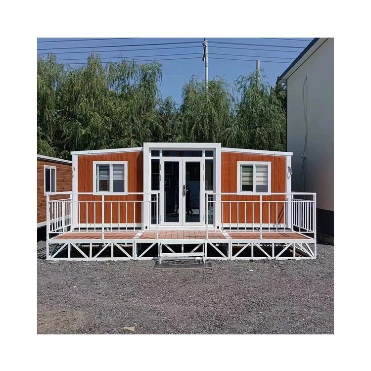 Prefabricated House With 3 Bedrooms And Living Room Foldable Tiny House Expandable Container