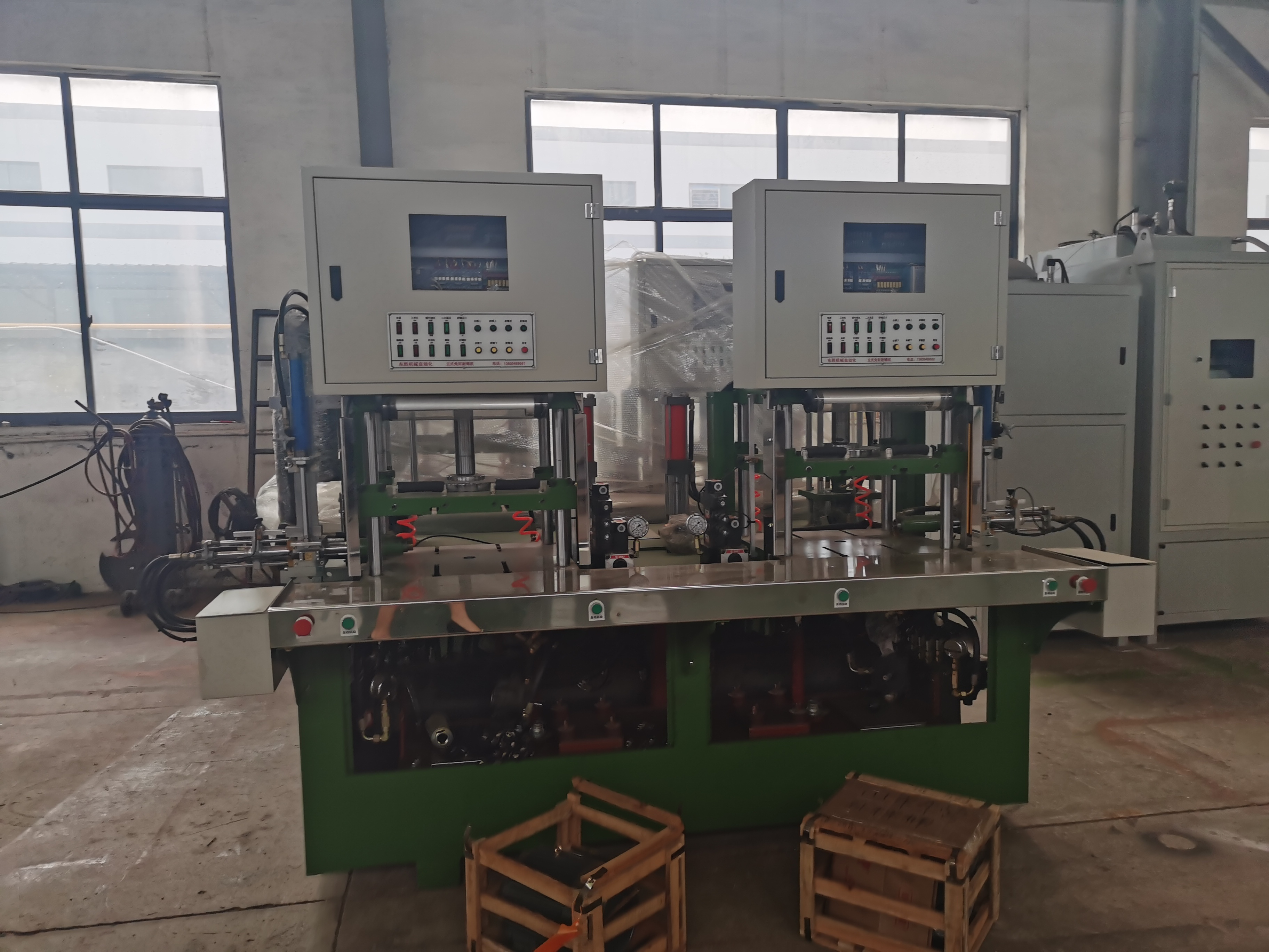 dry sand blasting machine automatic molding machine lost foam casting gravity die casting wax injection machine