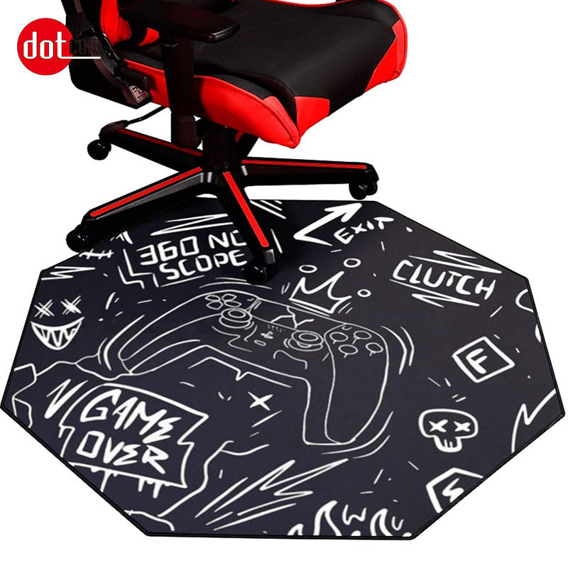 Office Chair Mat for Gaming Crystal Splat mat for under High Chair Carpeted Floor Chair Mats