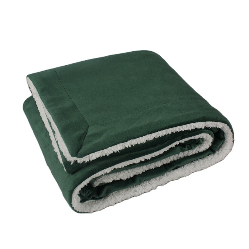 China Factory Micro Plush Plain Soft Luxury Mink Throws Blanket Oversized Sherpa Blanket With Reply Very Quickly