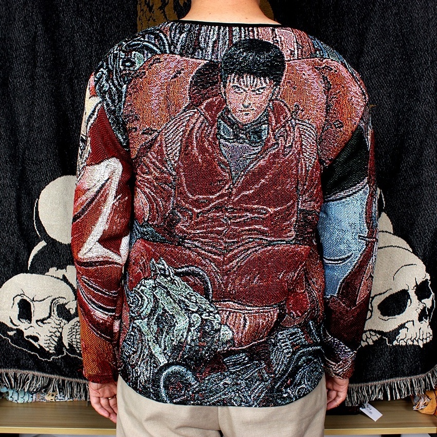 Tapestry Sweaters Blanket all plus sizes Crew Neck Pullovers Custom Designs woven jacquard tapestry Hoodies