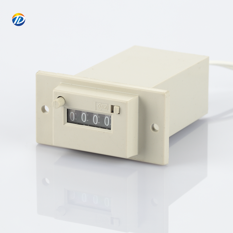 CSK4-YKW 4 digit Electronic Equipment Electromagnetic Magnetic mechanical AC 220V 110V DC 12V 24V Pulse Counter Meter