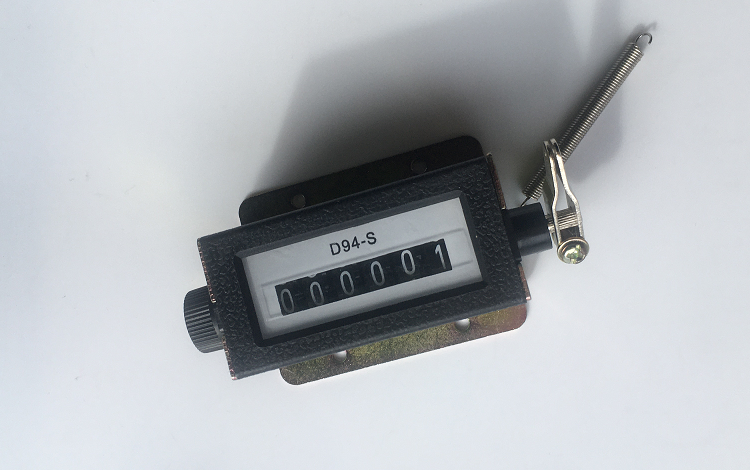 Wholesale D94S Mechanical 6 Digit Digital Resettable Pull Counter meter counter Rotary Counter