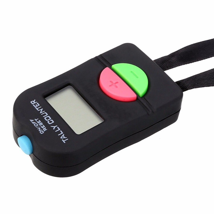 Hot selling golf tally counter 4 digital LCD Electronic plastic digital muslim Counter Finger ring Hand tasbih Tally Counter