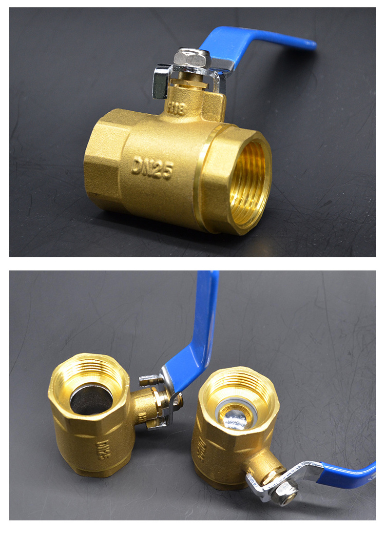 high pressure  brass ball gas valve  internal thread high temperature  copper  ball valve switch  for water