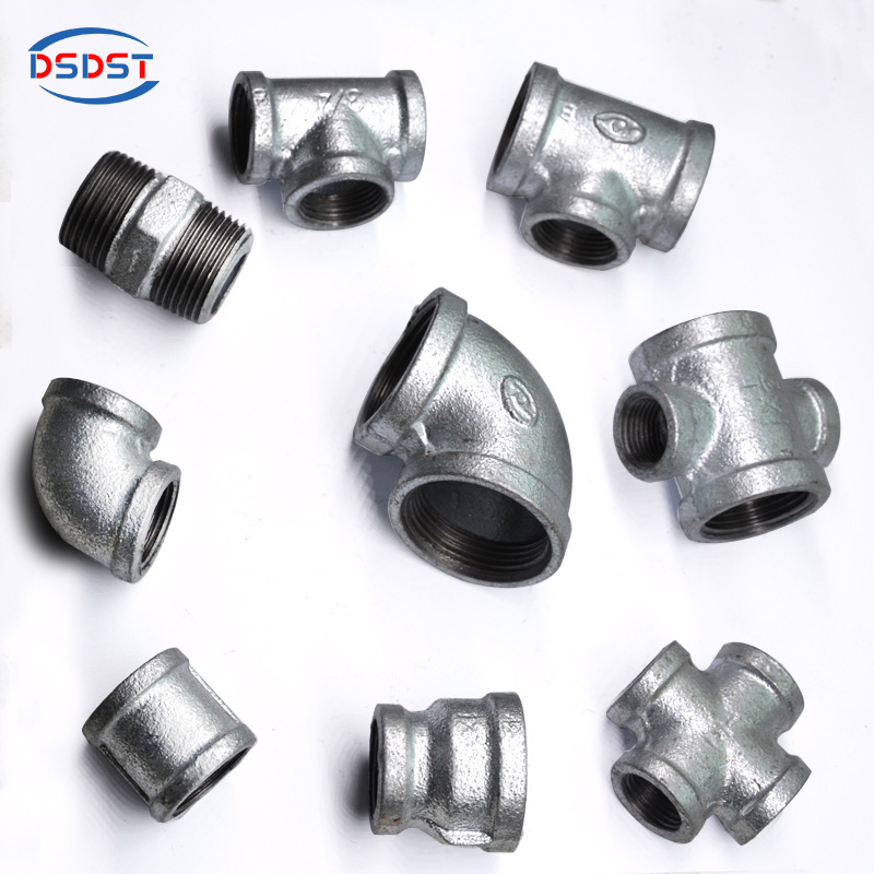 En10242 Galvanized Black Malleable Iron Pipe Fittings