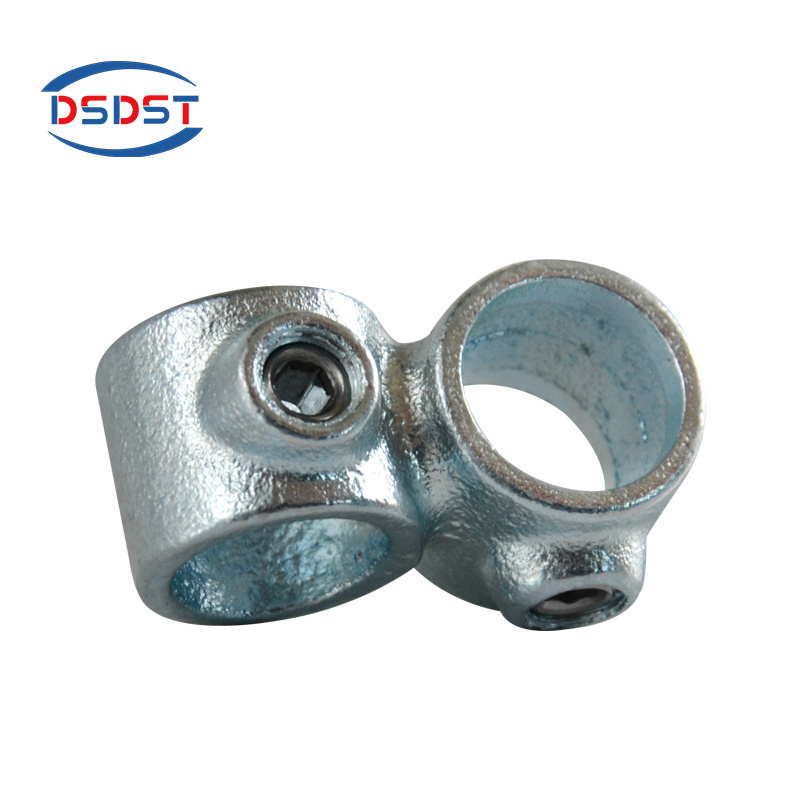 High Strength Malleable Iron Pipe Clamp Tube Key Clamp Handrail System chinese factory offer  hot galvanized /black elbow