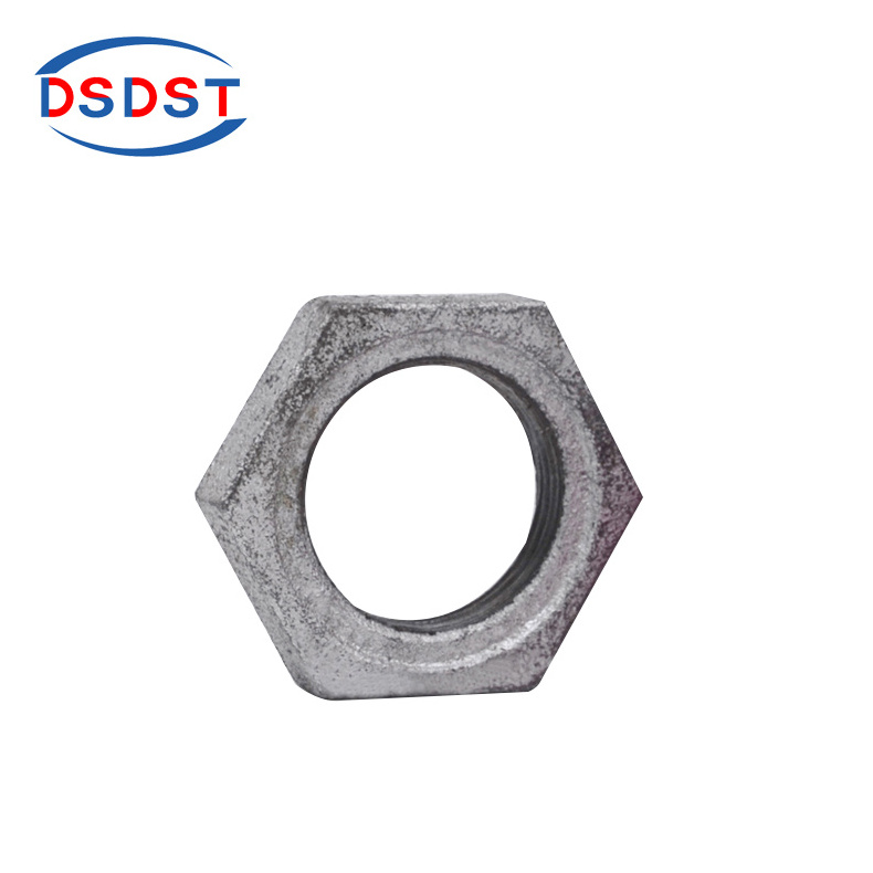 Stainless steel hard tube hexagonal anti-loosening galvanized pipe fittings 310 nuts made in china