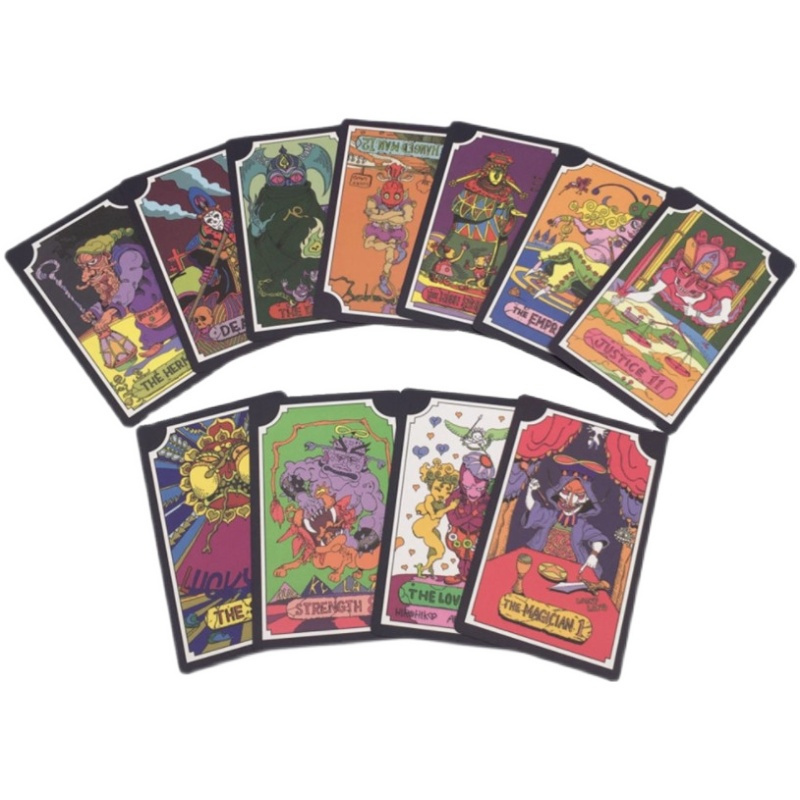 Free samples Custom Printed High Quality Oracle Cards & Guide Book Tarot Card Game