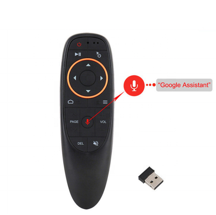 G10 2.4ghz air mouse control remoto Voice Remote Control Android tv box remote