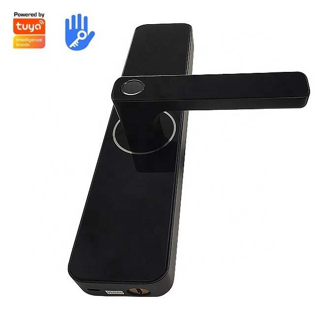 smart fingerprint door lock temporary password electronic door lock fechadura digital intelligent lock