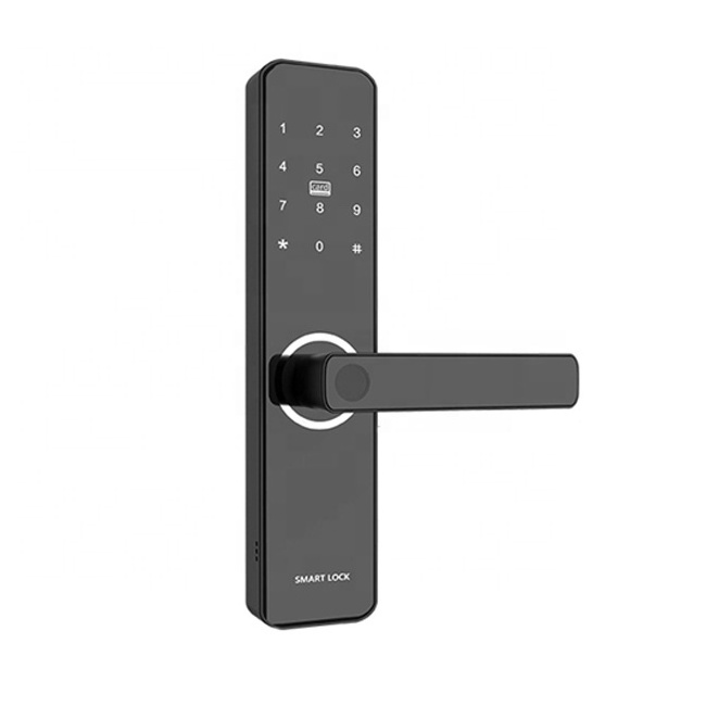 smart fingerprint door lock temporary password electronic door lock fechadura digital intelligent lock