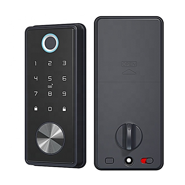 TTLock Wifi Remotely digital Locker Lock Fingerprint Door Lock Electronic Automatic luxury smart lock