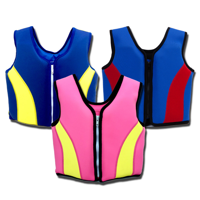 Life Jacket For Children Float Customized life jackets Neoprene toddler swim life vest