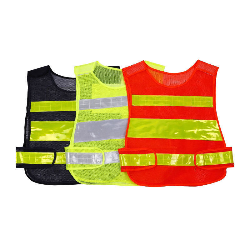 Hi Vis Engineer Safety Vest Reflective Workwear Jacket Clothing Mesh Worker Safety Women Reflective Jacket Vest With Logo