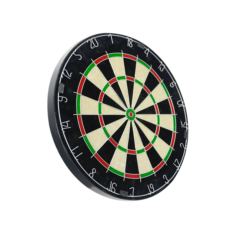 Professional  Wholesale Sisal Bristle Dart board with Stainless Steel Darts