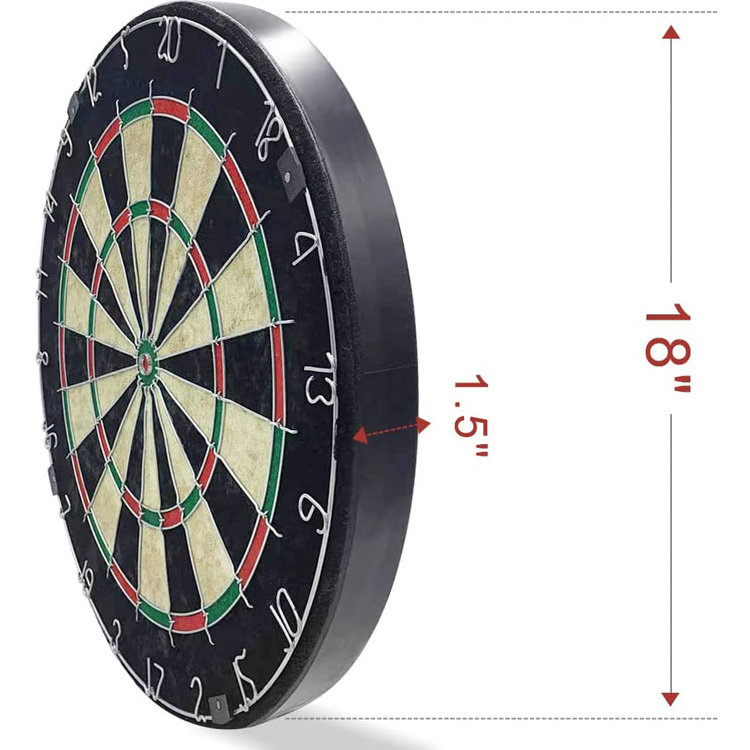 Standard sisal bristle dartboard for sell in China