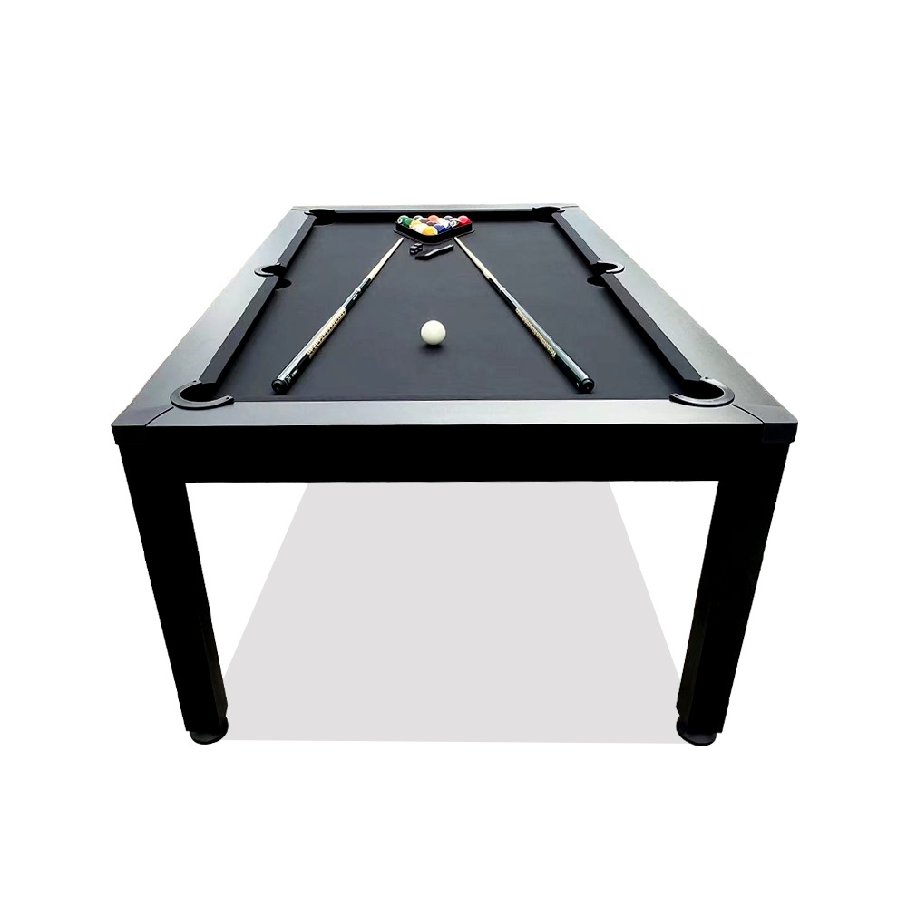 7ft 8ft Outdoor Billiard Pool Table International Standard American Style Aluminum Pool Table With Iron Legs Waterproof