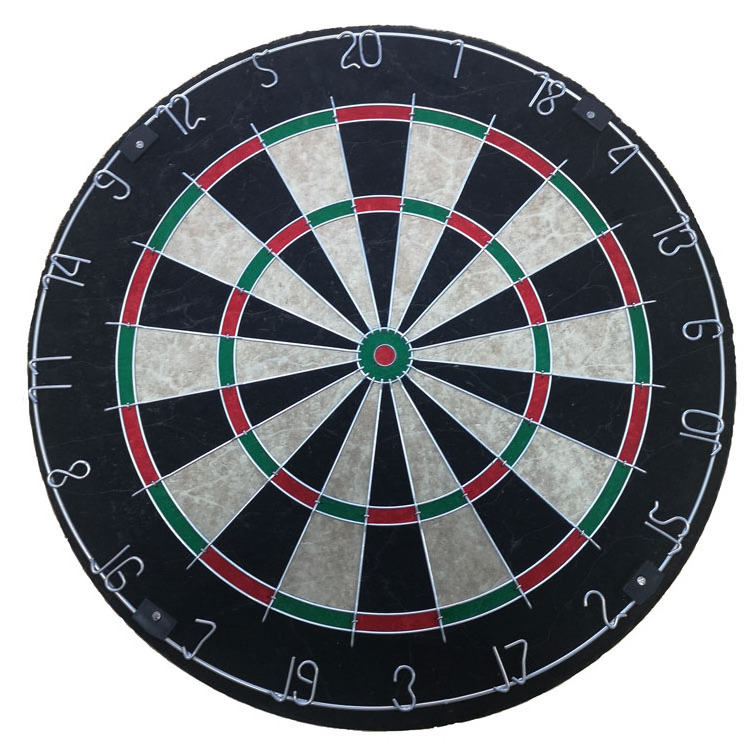 Standard sisal bristle dartboard for sell in China