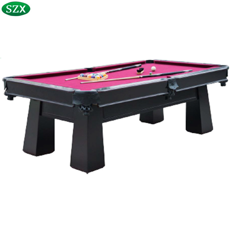 SZX Classic Solid wood American billiard pool table 9ft with marble slates for sale