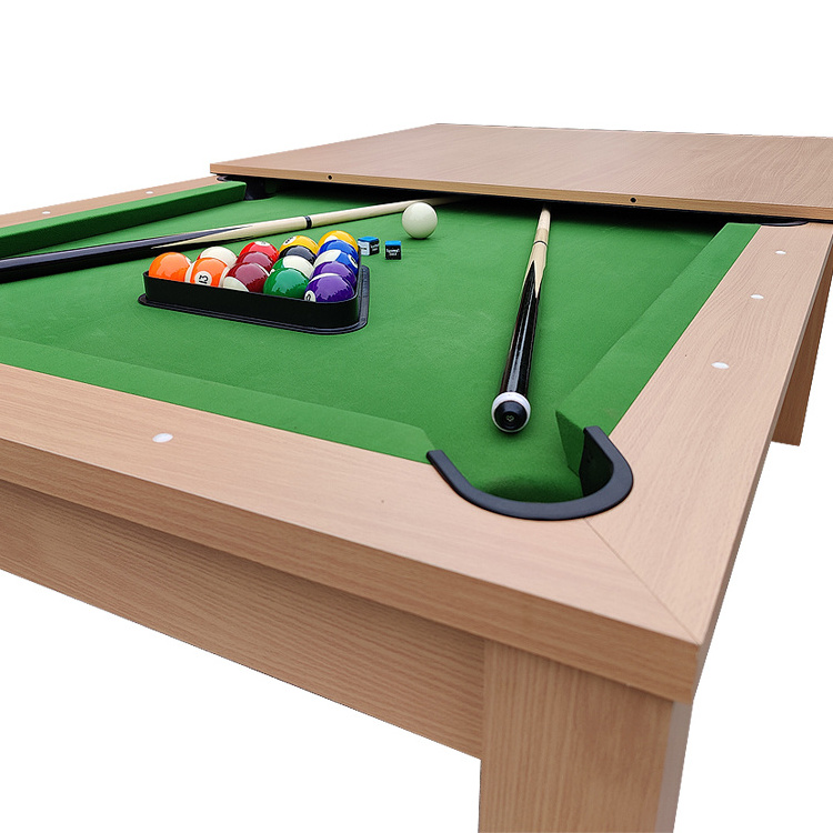 SZX Multi Game 3 in 1 Pool and Dinning Table for Billiard And Table Tennis Table for Home Customization