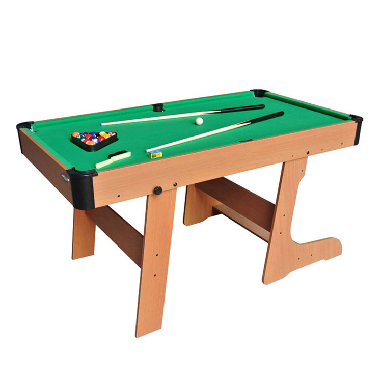 SZX 5ft 6ft indoor mini folding pool billiard table for home used