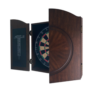 Solid Wood Dartboard Cabinet Set Dart With A Grade Sisal Dartboard