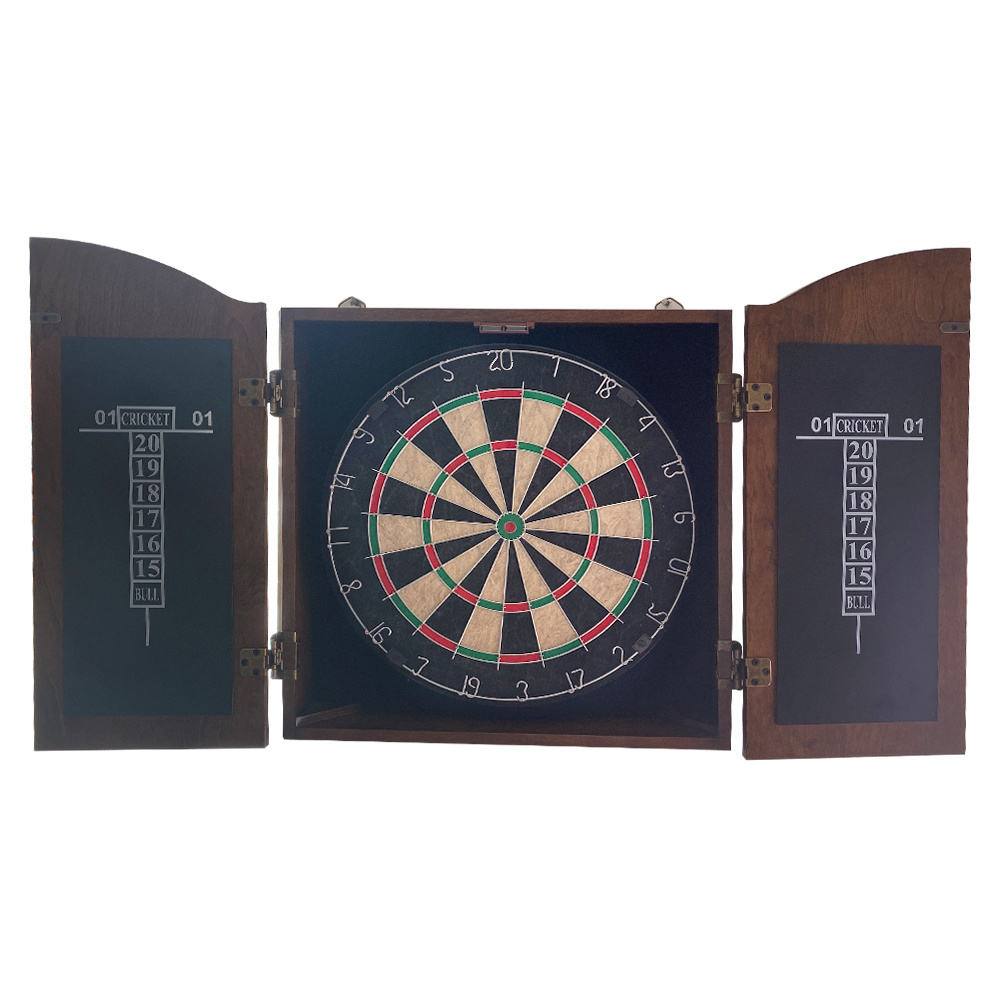 Solid Wood Dartboard Cabinet Set Dart With A Grade Sisal Dartboard