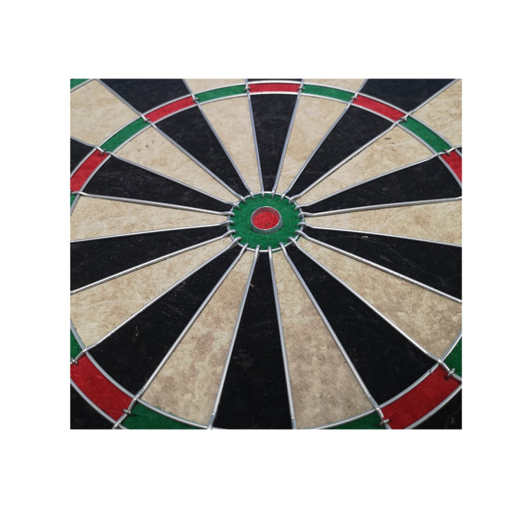 Professional  Wholesale Sisal Bristle Dart board with Stainless Steel Darts