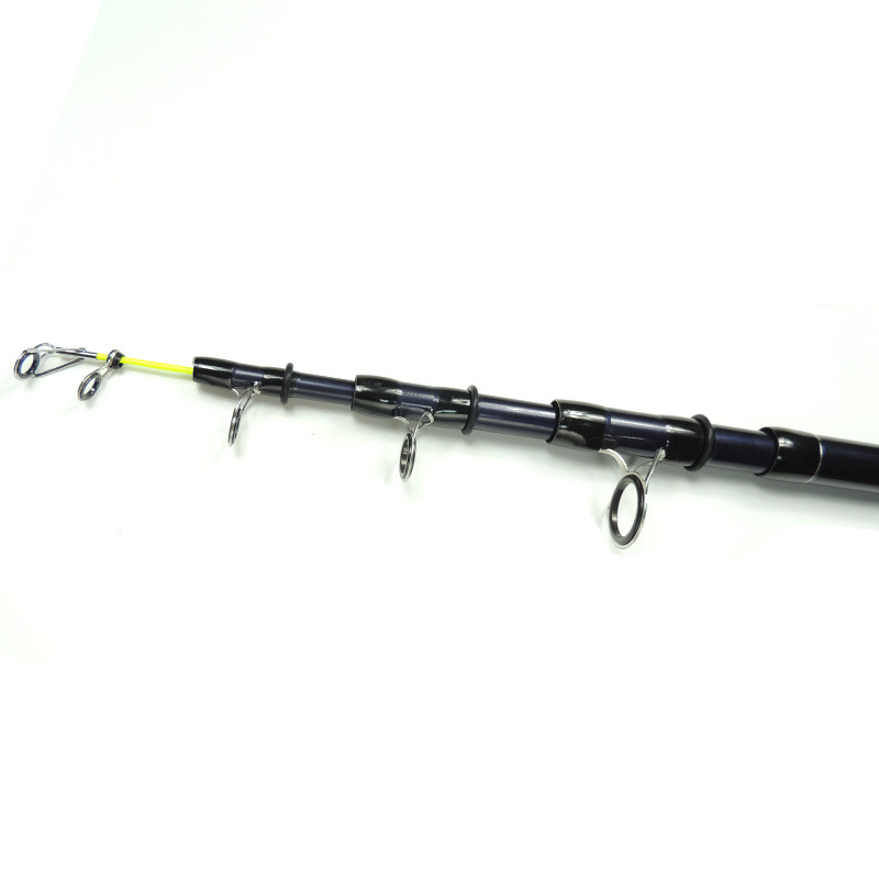 fishing rod manufacturer 4.2m 5 sections carbon surfcasting fishing rod telescopic tele surf rod