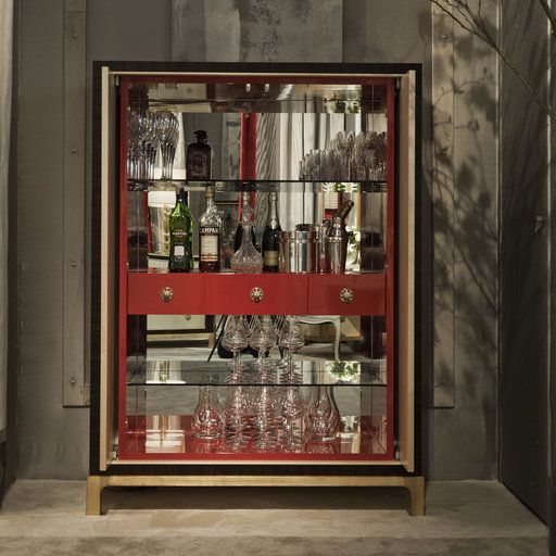 hotel modern stainless steel wine cooler restaurant whiskey wine rack display living room wine bar cabinet