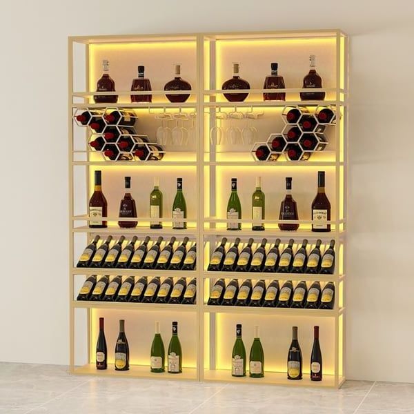 Modern Luxury Shiny Steel Display Wine Cellar Cabinet Cheap Price Living Room Cabinets Bar Cabinet