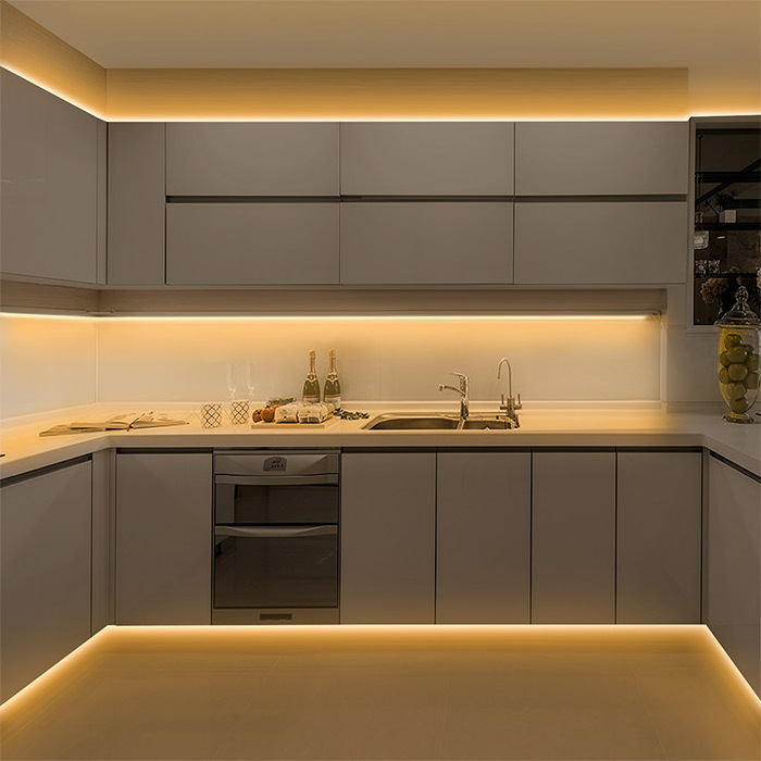 Best Quality Thomasville rta Kitchen Cabinets Planner Modern Kitchen Cabinets With Sensor Switch Under Cabinet Light Led