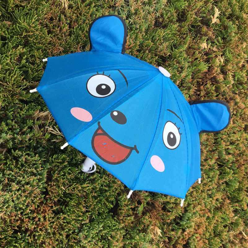 Wholesale Diameter 30CM Mini Cute Animal Ear Umbrella Children's Toy Umbrella Prop Umbrella