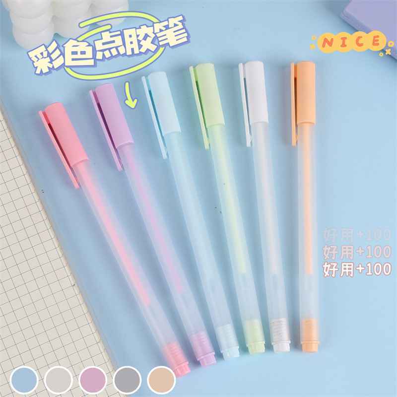 Ball Point Writing Glue Pen Kids-Friendly Quick Dry Glue Pen for Crafting Scrapbooking Card Making Kids School Supplies