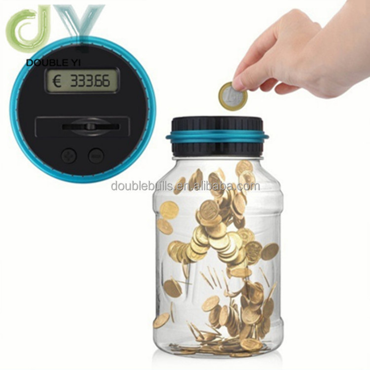 Big Piggy Bank Smart Digital Counting Coin Bank for Kids Adults