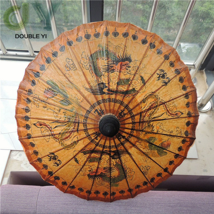 Wholesale Thailand  classical oil paper bamboo umbrella for traditional part decoration